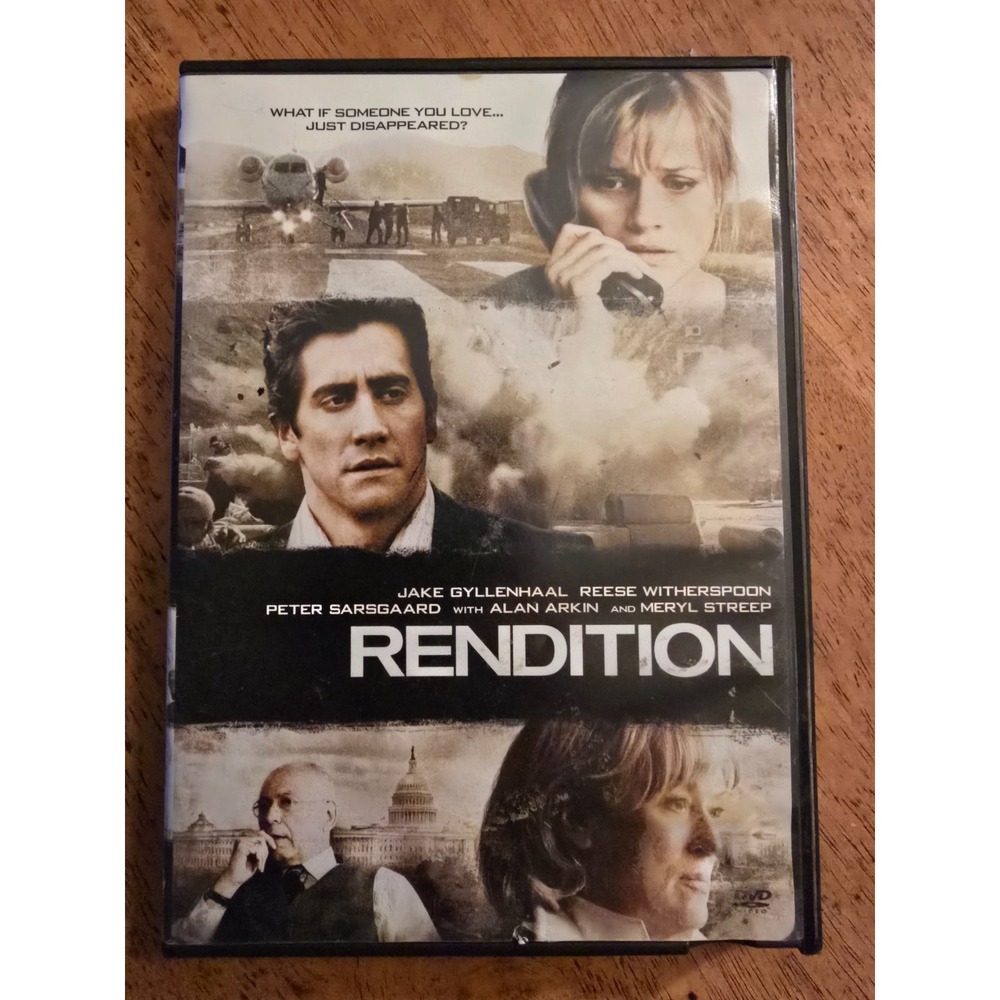 Rendition (DVD, 2007), Gyllenhaal, Witherspoon, Excellent Condition